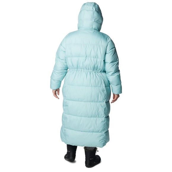 Columbia Puffect Long Jacket Womens XXL Full Zip Puffer Insulated Hood parka - Picture 3 of 10